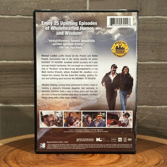 Highway to Heaven Complete Season 1 DVD set 5 Discs 25 Episodes Like New - Picture 3 of 6